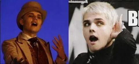 Billy Corgan and Gerard Way My chemical romance, Black parad