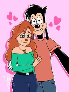 Goofy Love Goofy movie, Couple sketch, Max and roxanne