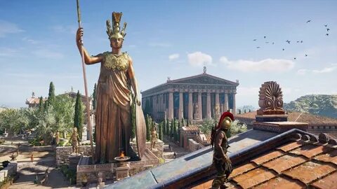 Assassin's Creed: Odyssey - Statue Of Athena - YouTube