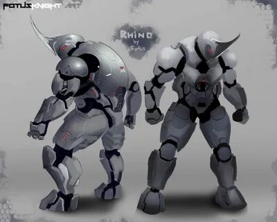 Rhino SCI-FI Concept by FotusKnight on @DeviantArt Marvel rh