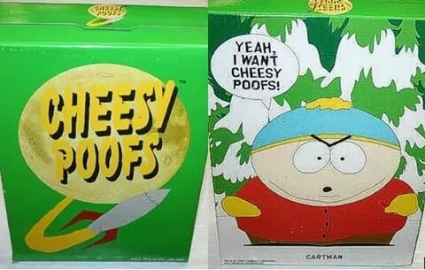 Comedy Central South Park Cartman Cheesy Poofs
