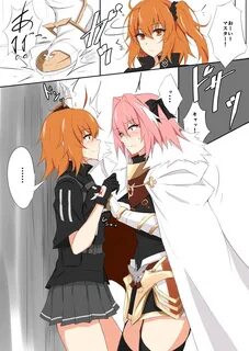 Safebooru - ... /\/\/\ 1boy 1girl ahoge astolfo (fate) bangs