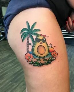 Feed Your Avo Obsession with These Creative Avocado Tattoos 