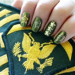 Military Mani Nail art blog, Star nail art, Patriotic nails