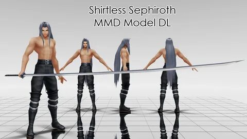Shirtless Sephiroth MMD DL by KadajoGameOver on DeviantArt