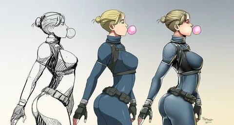 Cassie Cage Process By Trebuxet On Deviantart All in one Pho