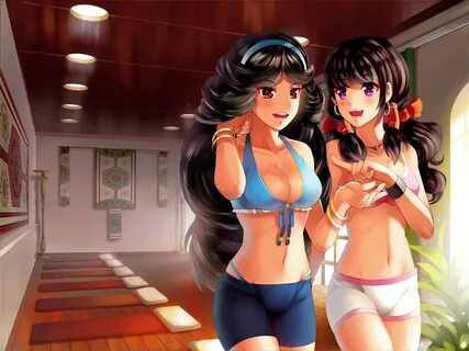 Huniepop, anime, Kyanna Delrio, Beli Lapran - wallpaper #194