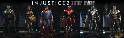 Injustice 2 Gear Set Showcase #6: Justice League Multivers. 