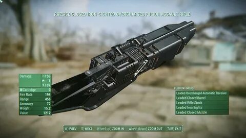 Fallout 4 weapon mods ps4