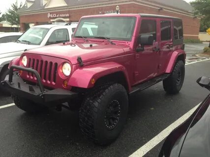 Pink Jeep Wrangler Jk Related Keywords & Suggestions - Pink 