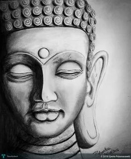 15+ Best New Pencil Sketch Buddha Drawing With Colour Armell
