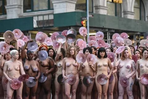 Inside Spencer Tunick’s Nude Photo Shoot to Challenge Facebo