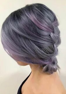 #Smokey Purple Hair Lilac hair, Lavender hair, Hair styles