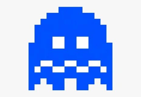 Pacman Ghost Image Result For Scared Transparent Png - Pacma