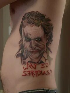 Heath Ledger Joker Tattoo Roly Todd Heath Ledger Joker Tat. 
