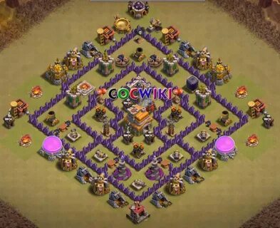 Clash Of Clan Design Town Hall 7