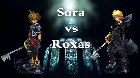 Sora VS Roxas Level 1 No Damage taken - YouTube