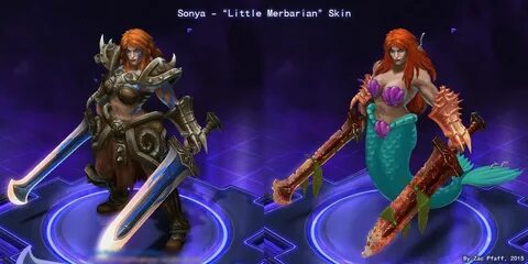 Heroes - Little Merbarian Sonya Hero, Storm art, Heroes of t