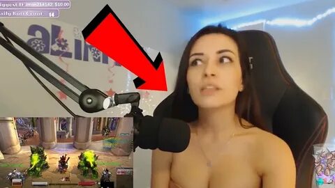 she embarrassed herself on livestream.. - YouTube