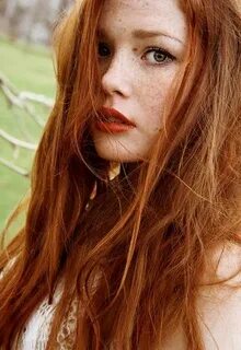 Ginger Hair / Ginger girl on We Heart It Redheads freckles, 