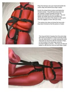 Self-Bondage Box-Tie Бондаж Харнесс с Кротч Ремешок Поли Ets