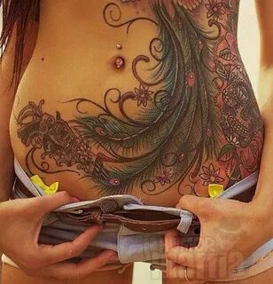 Pictures of stomach tattoos to cover stretch marks Stomach t