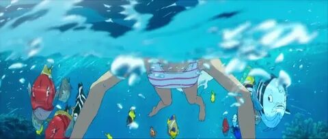 Anime Feet: Children of the Sea: Ruka Azumi
