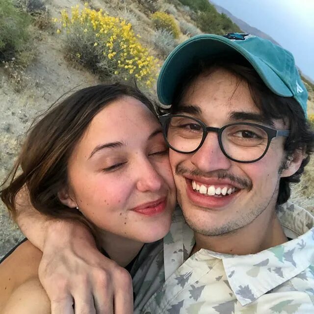 Photo by Audrey Whitby in Joshua Tree, California with @joeybragg. 