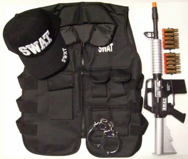 Diy Swat Costume For Boy - Prof2zik