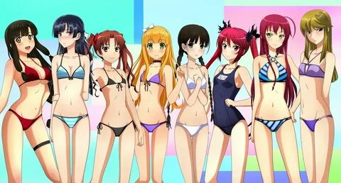 Wallpaper : anime girls, Haiyore Nyaruko san, Hentai Ouji to