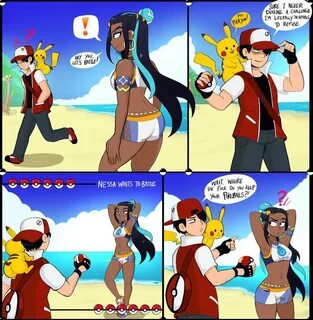 Pokemon beach battle