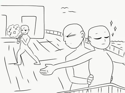 Draw the Squad Base: Titanic Recorder by TaojatDA Meme dibuj