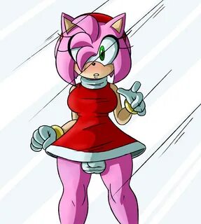The Big ImageBoard (TBIB) - amy rose breasts bulge clothed c