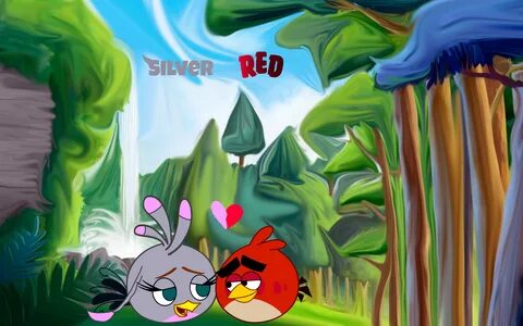 Fanart Angry Birds Red And Silver - Eperka