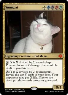 Magic The Meming Smug Cat Know Your Meme
