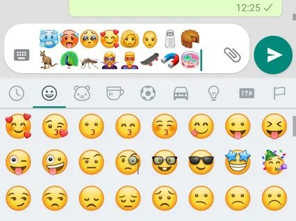 Smileys FÃ¼r Whatsapp / WhatsApp: Emojis, Smiley, Text und Fi