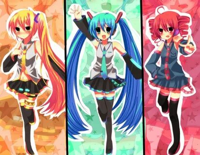 Vocaloid Hatsune Miku Kasane Teto Akita Neru Utau detached s