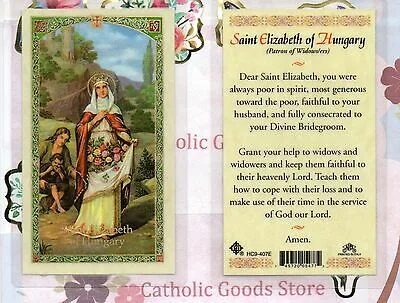 Saint St. Lucy + Prayer To St. Lucy - Laminated Holy Card 80