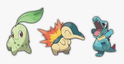 Johto Strategy Guide - Silver And Gold Starters, HD Png Down