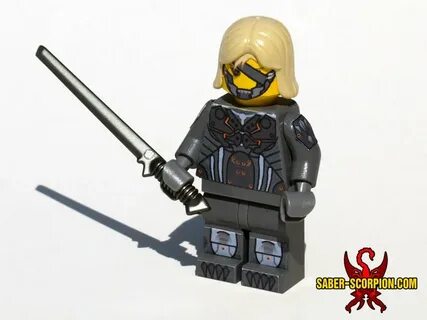 Cyborg Raiden - Metal Gear Rising: Revengeance Lego. Saber-S