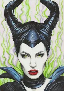 Pin by Олеся Кисилева on Drawing Maleficent art, Disney pain