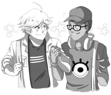Adrien and Nino Miraculous Ladybug Miraculous ladybug anime, Nino miraculous, Mi
