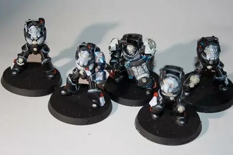 Assault Terminator, Raven Guard, Space Marines - Gallery - D