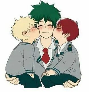 Bakugo Katsuki x Midoriya Izuku x Todoroki Shouto / Boku no 