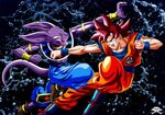 Lord Beerus Vs Goku posted by Zoey Anderson