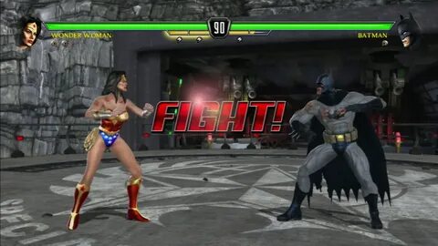 MK VS DC Battles - Wonder Woman VS Batman - YouTube