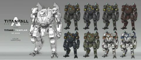 ArtStation - Templar Titan - Titanfall Fan Art