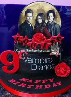 Vampire Diaries Cake by Rachels Enchanting Cakes Vampire dia