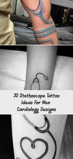 30 Stethoscope Tattoo Ideas For Men - Cardiology Designs #Co