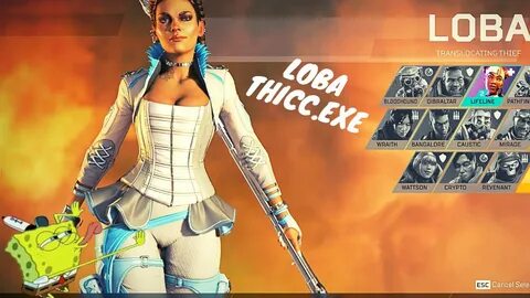 Loba Thicc.EXE APEX LEGENDS GAMEPLAY - YouTube
